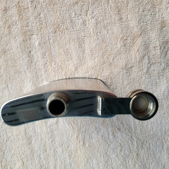 Stainless Steel Flask Mid-century  6 oz engraved initials MRC - Picture 7 of 14